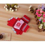 Winter Gloves Manufacturer - Jacquard Knitted Acrylic Cotton/Polyester Warm for Ski Driving Cycling