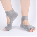 Yoga Socks Manufacturer - Customizable Wholesale Trampoline with Logo on Bottom for Autumn