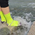 Sports Socks Manufacturer - Unisex Waterproof Breathable Crew Size with Bottom Logo and Cuff