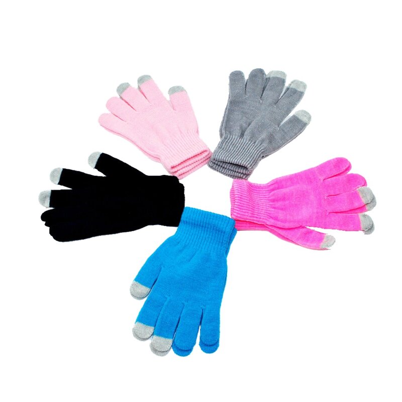 Touch Screen Gloves Manufacturer - Wholesale Custom Winter Acrylic Cheap Outdoor Suitable