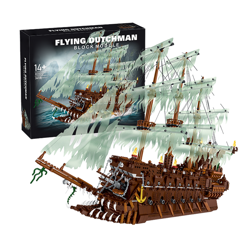 Building Block Set Manufacturer - Flying Dutchman Ghost Ship Creative Children's Gift