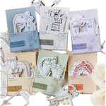 DIY Stickers Manufacturer - Frame Collage Series 10 Pack 6 Styles Hollowed Out