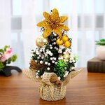 Christmas Tree Manufacturer - 20cm Mini Holiday Shopping Mall Desktop Ornaments
