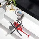 Model Helicopter Keychain Manufacturer - Creative Luxury Waterproof Alloy Mini Pendant