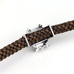 Anime Bracelet Manufacturer - Attack on Titans Wings of Freedom Leather Rope Braided