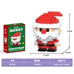 Micro Particle Building Blocks Manufacturer - Christmas Santa Reindeer Snowman Puzzle