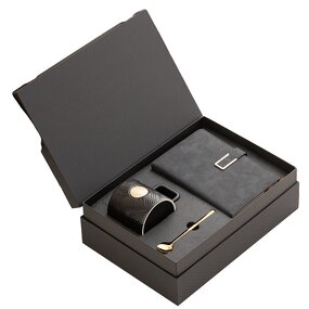 Corporate Gift Set Manufacturer - Promotional Logo Handmade Ceramic Mug Notebook