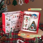 Christmas Gift Box Manufacturer - Apple Favor Box Set for Holiday Party Decoration