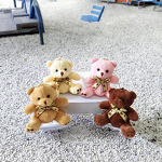 Plush Keychain Manufacturer - Custom Mini Soft Anime Teddy Bear Mascot