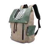 Canvas Backpack Manufacturer - Anime Attack on Titans Large Capacity Travel Bag