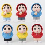 Action Figure Manufacturer - Crayon Shin Chan Funny Cartoon Car Decoration Pendant