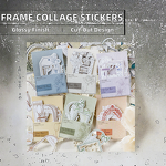 DIY Stickers Manufacturer - Frame Collage Series 10 Pack 6 Styles Hollowed Out