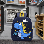 School Backpack Manufacturer - Custom Cute Dinosaur Print Waterproof Scratch Resistant