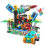 Building Blocks Set Manufacturer - Crazy Tribe Series Small Particle Model Figure