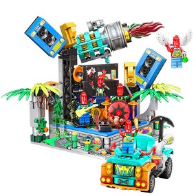 Building Blocks Set Manufacturer - Crazy Tribe Series Small Particle Model Figure