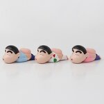 Figurine Model Manufacturer - Crayon Shin Chan Q Version Cute Lying Posture PVC