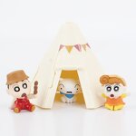Action Figure Manufacturer - 5 New Camping Boxes Crayon Shin-chan Cartoon Model