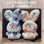 Plush Blind Box Manufacturer - Baby Three Lily Rabbit Town Series Cute Doll