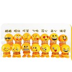 Head Shaking Doll Manufacturer - Spring Car Jewelry Ornament Smiley Face Emotion