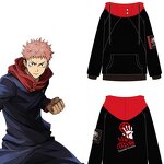 Hooded Sweatshirt Manufacturer - Japanese Anime Jujutsu Kaisen Itadori Yuji Long Sleeves
