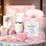 Spa Gift Basket Set Manufacturer - Pink Series Relaxation Beauty Kit for Women