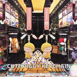 Keychain Manufacturer - Cartoon Anime Pig Light PVC Soft Rubber Car Bag Charm