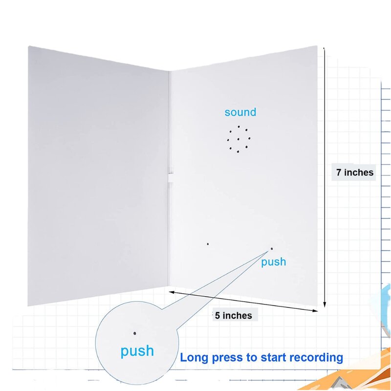 Audio Card Manufacturer - GF Personalized Custom Printed Voice Recordable 30 Seconds
