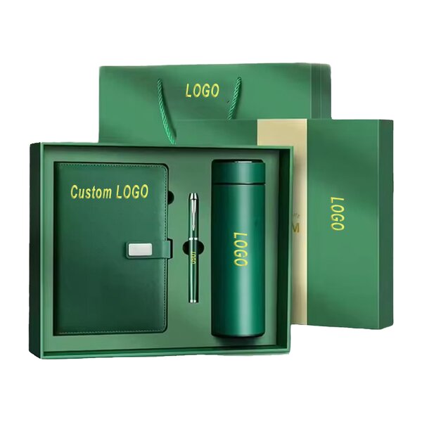 Corporate Gift Set Manufacturer - Custom Luxury Vacuum Cup Notebook Executive Kit