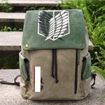 Canvas Backpack Manufacturer - Anime Attack on Titans Large Capacity Travel Bag