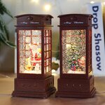 Christmas Decoration Manufacturer - Crystal Ball Tree Light Phone Booth Music Box