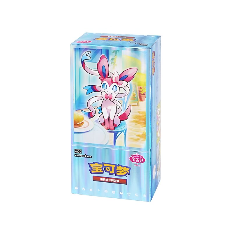 Poké mon Trading Card Manufacturer - PTCG Chinese Version Vol.2 Paper Card Toys