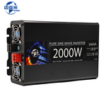 Power Inverter Manufacturer - Off-grid Solar 2000W Pure Sine Wave 12V to 110V DC to AC Converter Car Home 24V 220V with USB