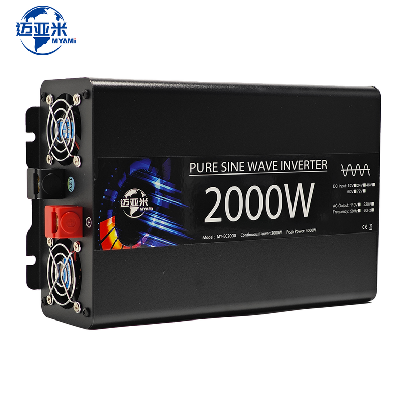 Power Inverter Manufacturer - Off-grid Solar 2000W Pure Sine Wave 12V to 110V DC to AC Converter Car Home 24V 220V with USB