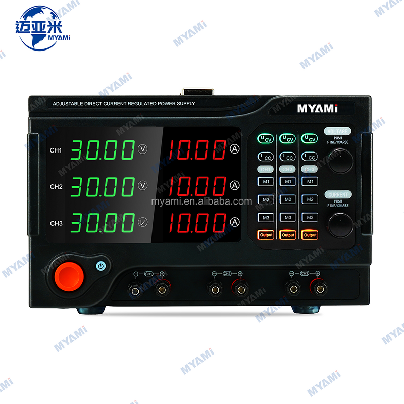 DC Power Supply Manufacturer - Factory Price 0-30V 0-10A LED Display Adjustable Programmable Laboratory Bench Multi Channel