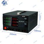 DC Power Supply Manufacturer - 900W Triple Switching 15V 30V 32V 60V 100V 1A 2A 5A 10A Adjustable Programmable Multi Channel