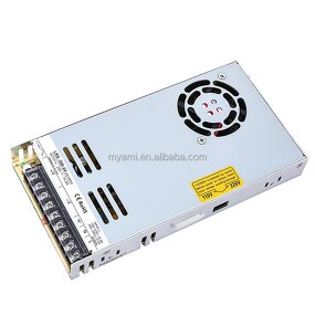 Switching Power Supply Manufacturer - LRS-350 Factory Price 5V-48V CCTV AC 100-220V to DC 350W LED Supply with Fan