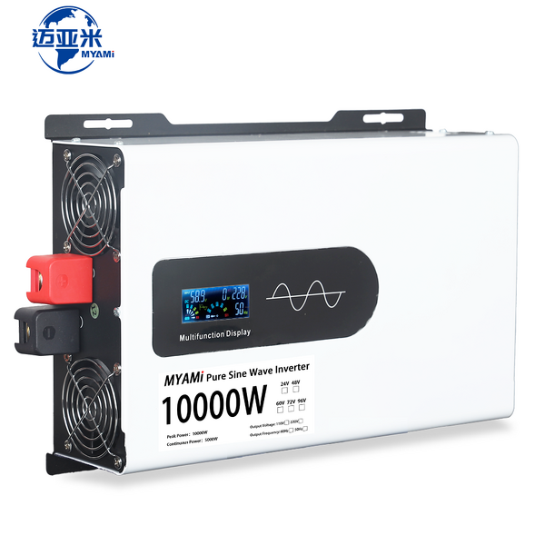 Power Inverter Manufacturer - MY-E5000N 10000W Pure Sine Wave 24V 48V 60V 72V 96V DC to AC 110V 220V Car Solar Inverter