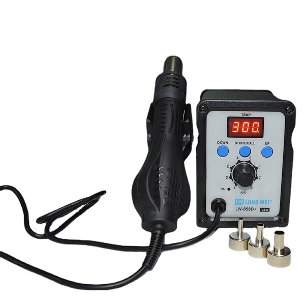 Soldering Station Manufacturer - 700W LED Digital Display Hot Air Gun Heat & Rework Station
