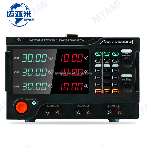 DC Power Supply Manufacturer - 30V 5A Variable to 15V 5A Dual Output Bench Laboratory Adjustable Programmable Multiple