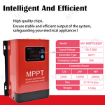 Solar Charge Controller Manufacturer - MY-MPPT2800F 60A MPPT Adjustable 12V 24V 48V for Lead-acid & Lithium Battery