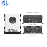 Solar Charge Controller Manufacturer - 480V PV Input MPPT 60A Charging Current 24V-192V Battery Charger LCD Display