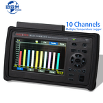 Temperature Data Logger Manufacturer - WS30 10 Channels Temperature Detector Support K J E T N S R Type Thermocouple