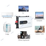 Power Inverter Manufacturer - 6000W 5000W 4000W Solar Single Phase 12V 230V Pure Sine Wave 10KW 24V 48V 120V 50Hz 60Hz