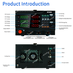 DC Power Supply Manufacturer - 15V 30V 60V 100V 40V 80V 160V 5A Adjustable Programmable Laboratory Bench Multi Channel
