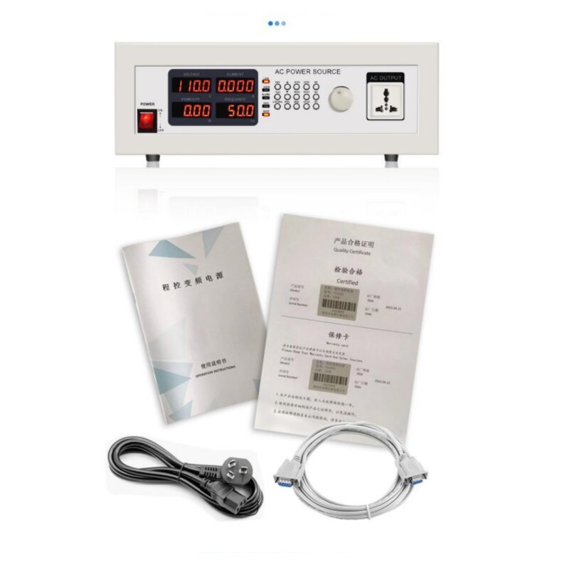 AC Power Supply Manufacturer - 300V 500VA 1000VA Variable Frequency Laboratory Programmable for Aging test