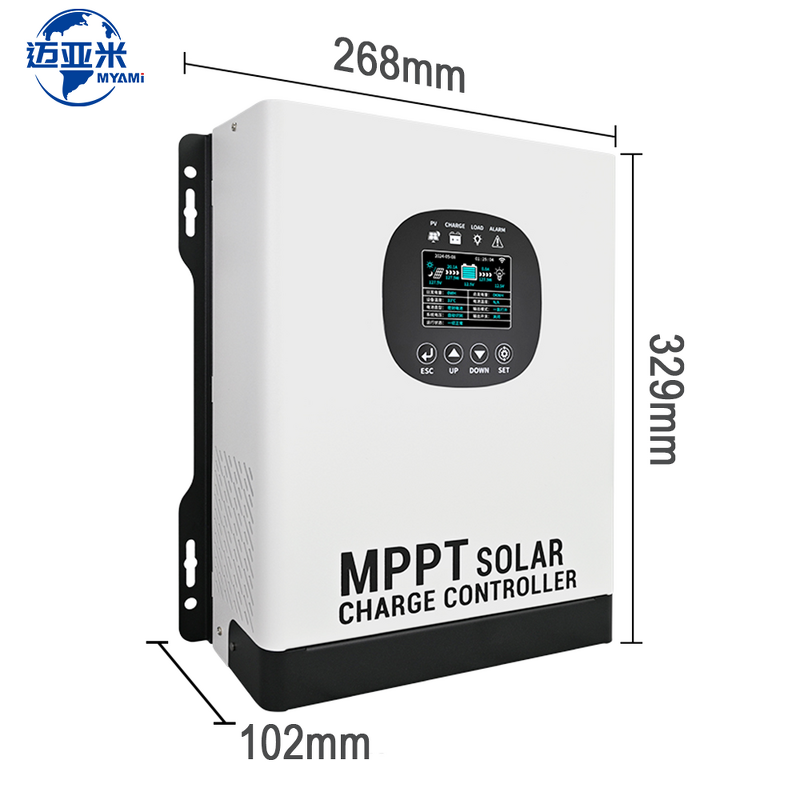 Solar Charge Controller Manufacturer - High Efficiency 60A 24V 36V 48V AUTO MPPT Battery Charger for Off-grid Solar