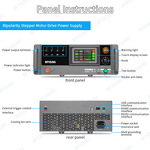 Stepper Motor Driver Manufacturer - 60V5A DC Output Bipolarity Power Driver Programmable Adjustable 1-9999Hz