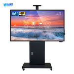 Interactive Whiteboard Manufacturer - 75" HD Smart Touch Screen Portable Interactive Whiteboard All in One PC for School Teaching