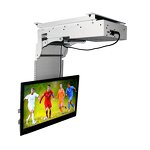 32-75inch Motorized Ceiling TV Mounted Flip Down Lift Manufacturer - High Quality Remote Control Electric TV Ceiling Mount Lift for Home Office