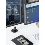 ETL American Embedded Desktop Power Grommet Manufacturer - 80mm Office Desk Surface Mount Power Socket Desk Power Grommet Outlet